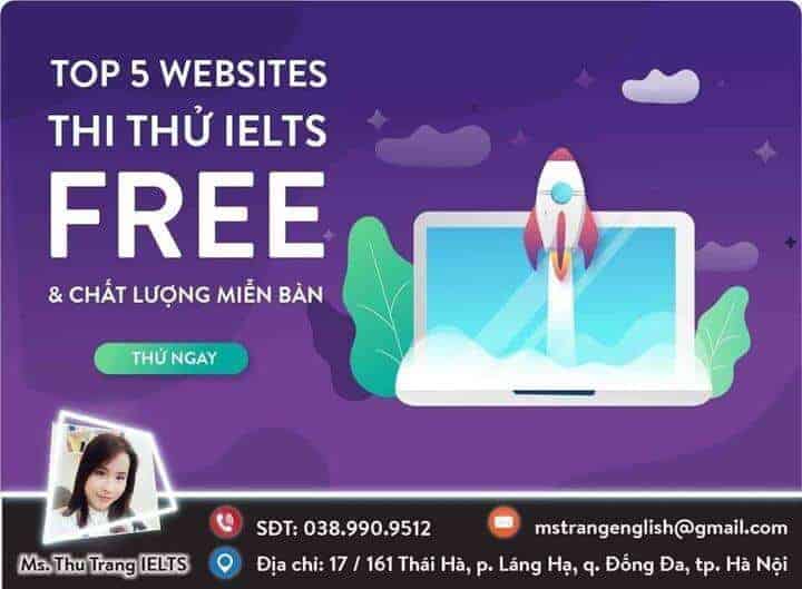 Blog 1 top 5 website thi thu ielts mien phi